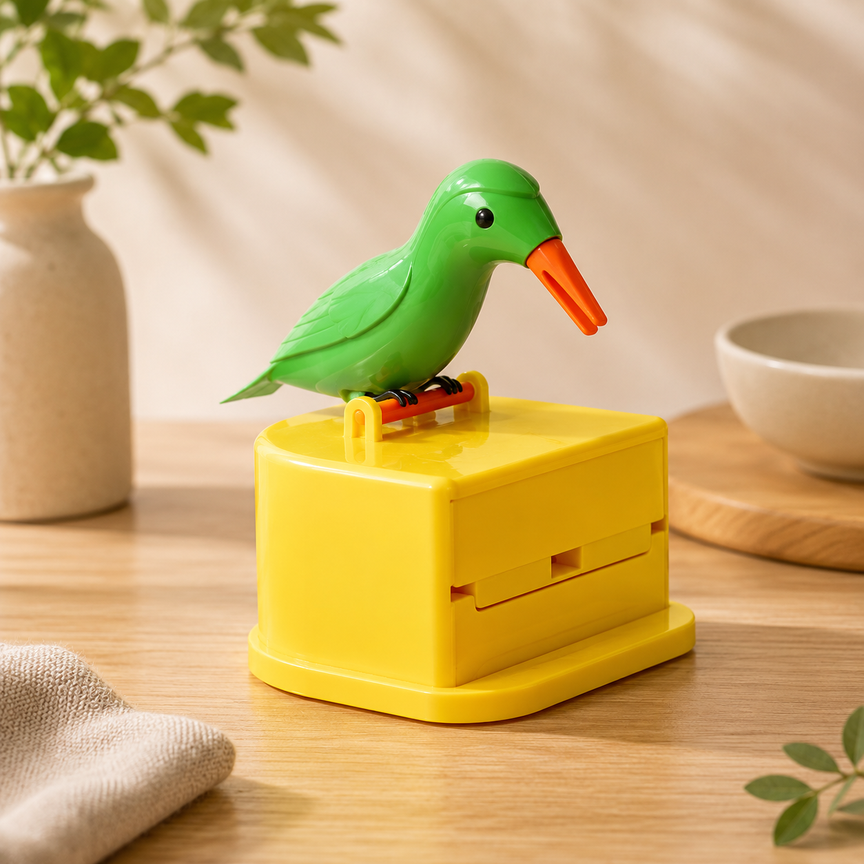 Pajarito Mágico – Dispensador Automático de Palillos